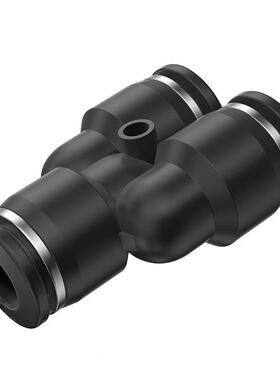 TPM朝气动P三通Y型气管速接头Y6/8/10/572901快2/16变径快插PWY日