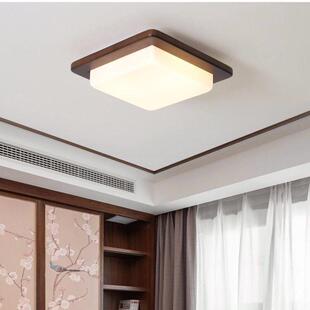 LE胡桃D木223色室吸顶灯长方形客厅卧方形书山房餐厅过道阳台中灯