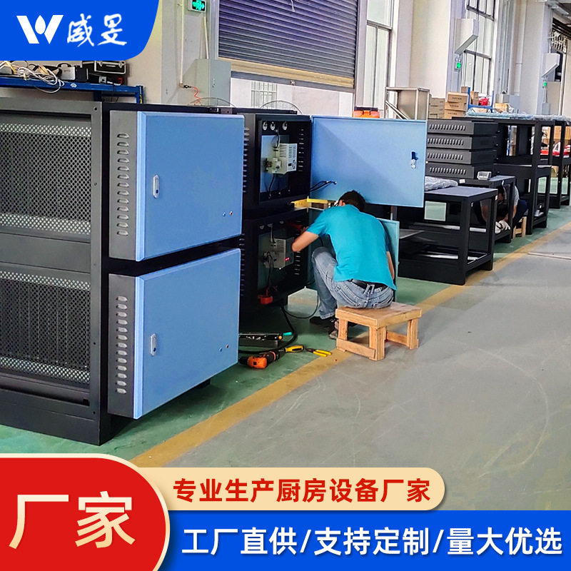 餐饮净化器小型饭店厨房商用酒店环保烧烤高空油烟分离器高空排放