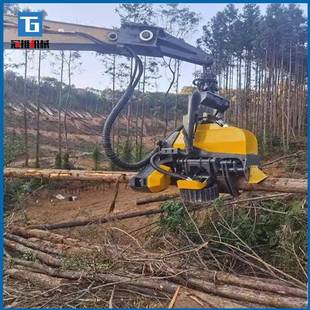 自动伐机木割挖掘CSE机抱夹锯一体挖机属全具多功能伐木锯树机
