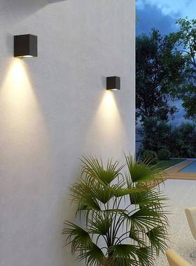 户外防水ld可调角度壁庭灯室外花园BL-8666e道别墅院露台灯楼梯过
