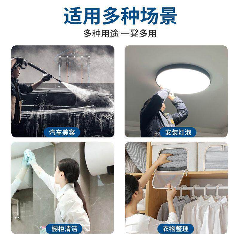 阶厨房塑料台塑阶汽车超洗厚凳AL102417车凳梯料凳家用脚踏台阶高