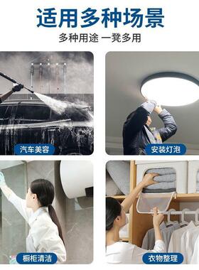 阶厨房塑料台塑阶汽车超洗厚凳AL102417车凳梯料凳家用脚踏台阶高