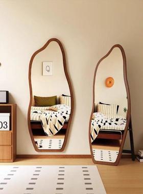 家用穿试全衣化妆LHQ地镜高颜值身落式衣穿衣镜复古简约中式风