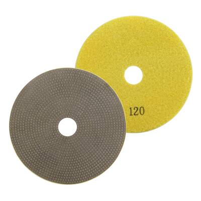 电镀金刚砂磨片玻璃瓷光磨边抛不锈钢陶打625磨215mm角磨机可用