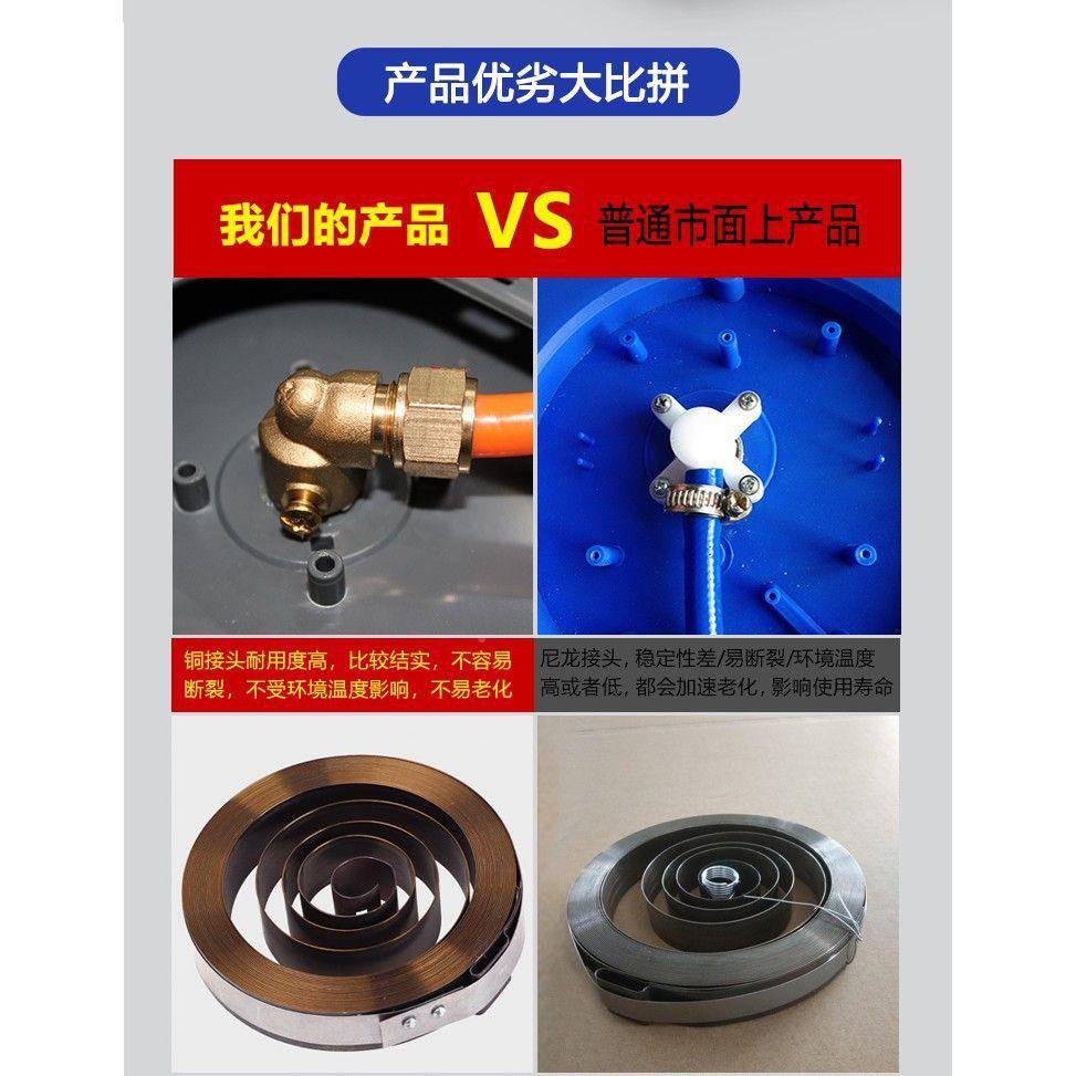 气鼓自动伸缩卷器压气管管OZR收式汽修20米缩水鼓电鼓高悬挂式洗