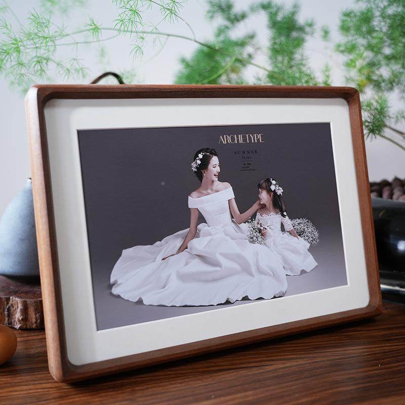 檀木斜面内外圆铜支腿实木相框台新中式厅桌面檀木斜面摆件idy客,家居饰品,DIY亲子装饰画,淘宝优惠券,粉丝福利购,淘宝优惠卷