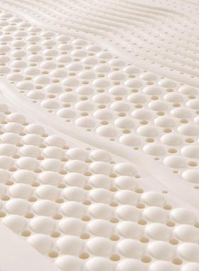 乳胶米垫14091床垫家用薄款榻榻单双天然橡胶软垫学校学人生床褥