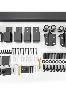 谷仓五金滑系统箱形动LEU轨道重型内门门轨外门滑动道套件