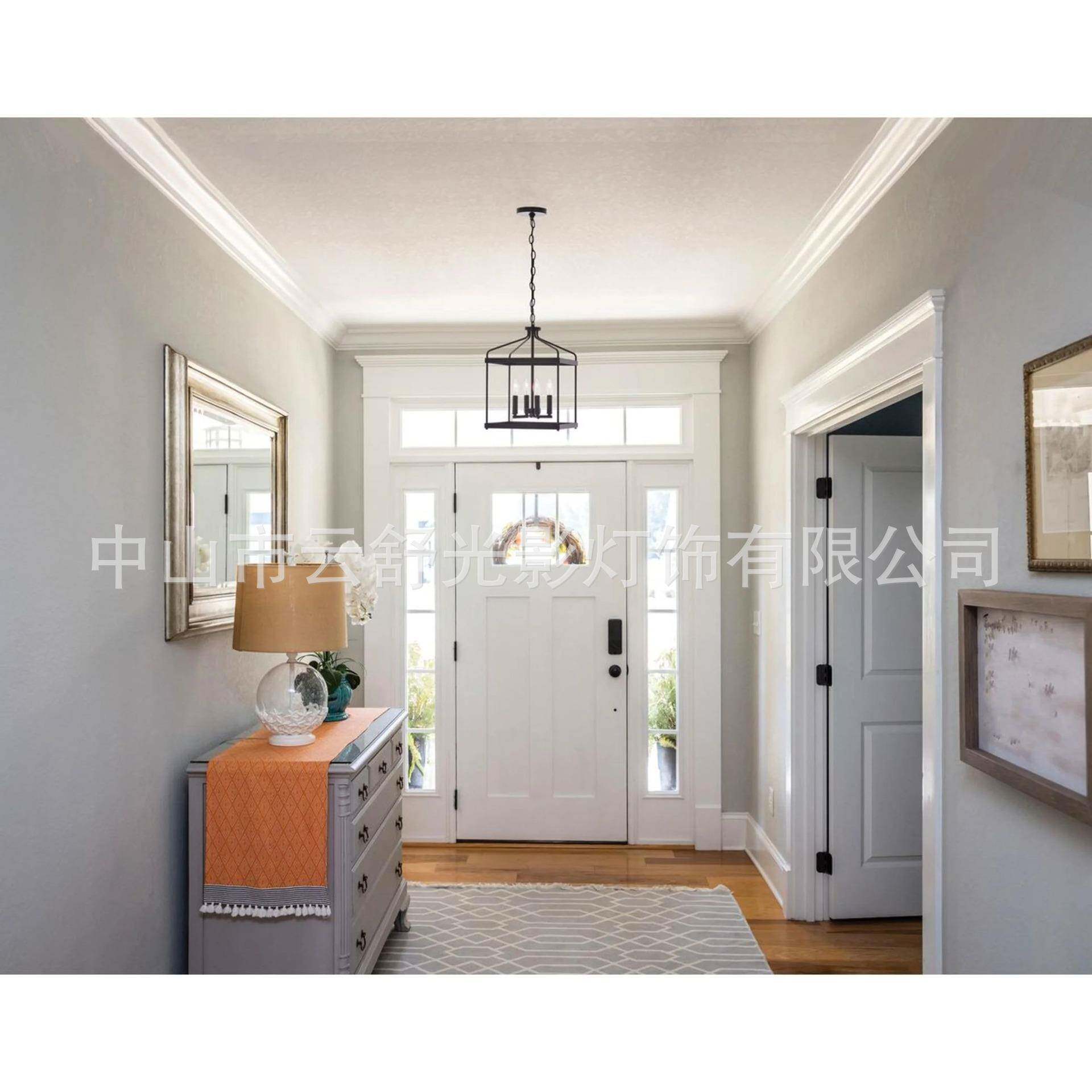 美式复古工业风方形鸟笼铁艺玻璃创意性欧个酒吧台80014客厅餐厅