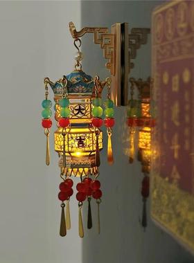 国潮宫大吉宫故灯发光灯笼磁PXF吸冰旅箱贴文创念游纪收藏品国风