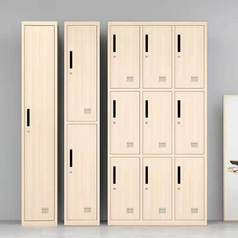 宿舍衣柜员更衣柜储柜物柜浴GYG室健身房木柜子铁皮工带锁存包柜