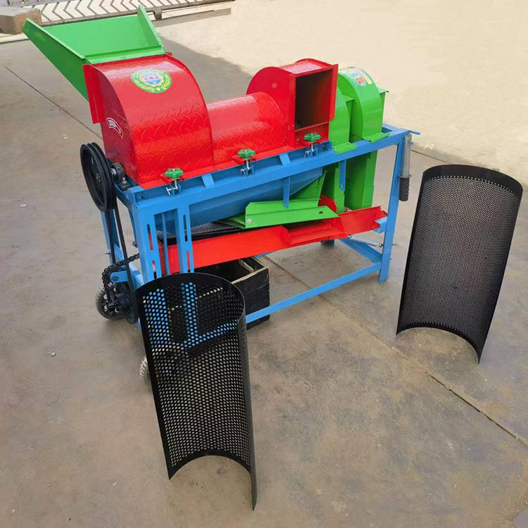 红豆绿豆脱脱粒机家用谷粒子高粱粒豆OLF机黄打粒机油菜籽空心菜