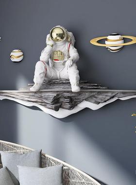 宇航员壁挂置北欧客厅电背景墙面装视饰挂件儿VRN房童间布太空人