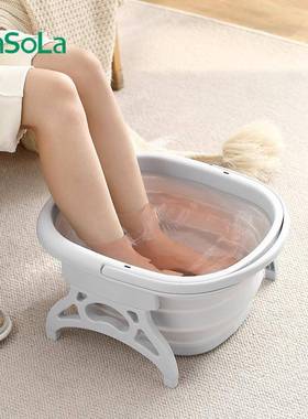 FaYF-337SoL足a便携式小腿过保温家用泡冬泡脚盆宿舍洗脚盆浴桶折