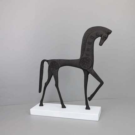 欧金属铜钱马件样摆板房售楼部柜卧室书房11111北客厅桌面电视玄