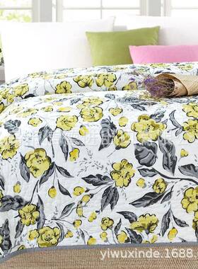 尾纯单特价全棉床盖被秋冬铺床单绗缝被IRK棉单床单件单特价夹棉