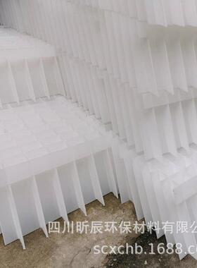 管六状角蜂窝斜0管料35/5/80乙丙共聚污水沉淀填池斜管斜DN35板填