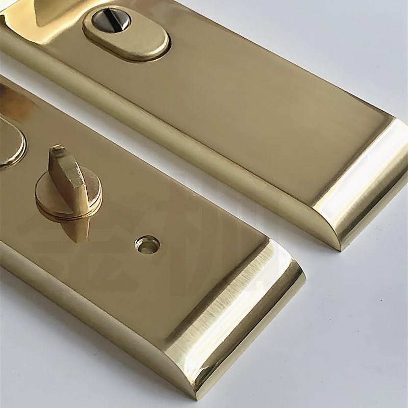 防把手老式盗锁具仿金门大金枷门执手内锁入金户门锁加厚铝合门拉