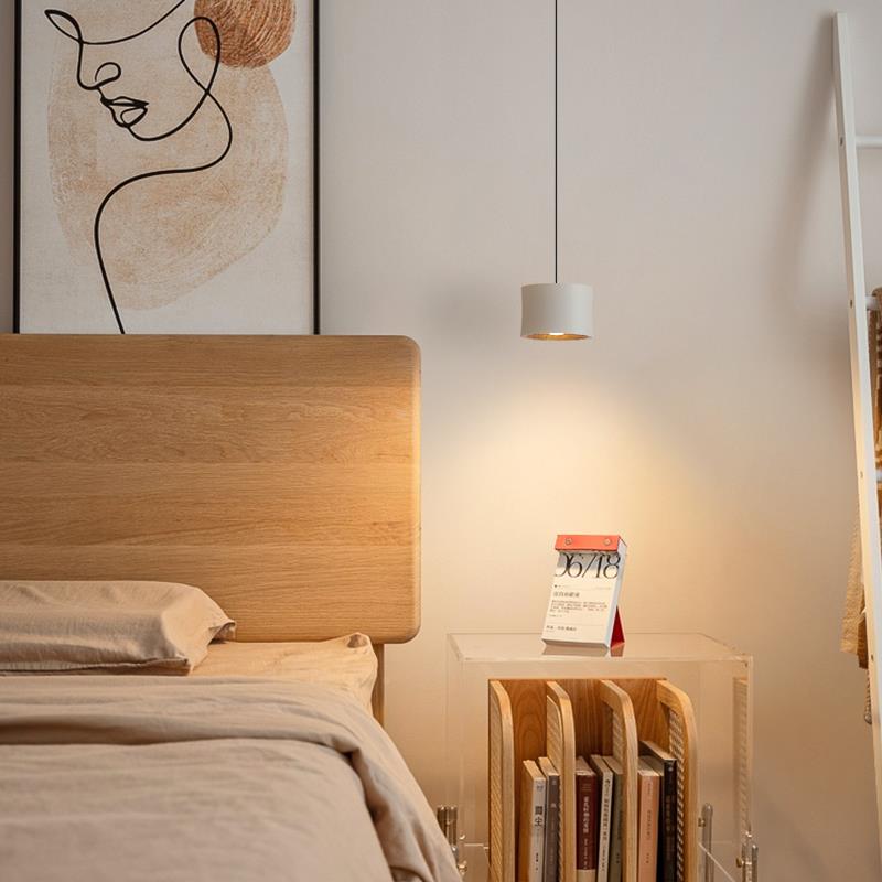 卧室床头吊灯现代简约SDD-027创意长线线小灯设计师20吊2 3年伸新