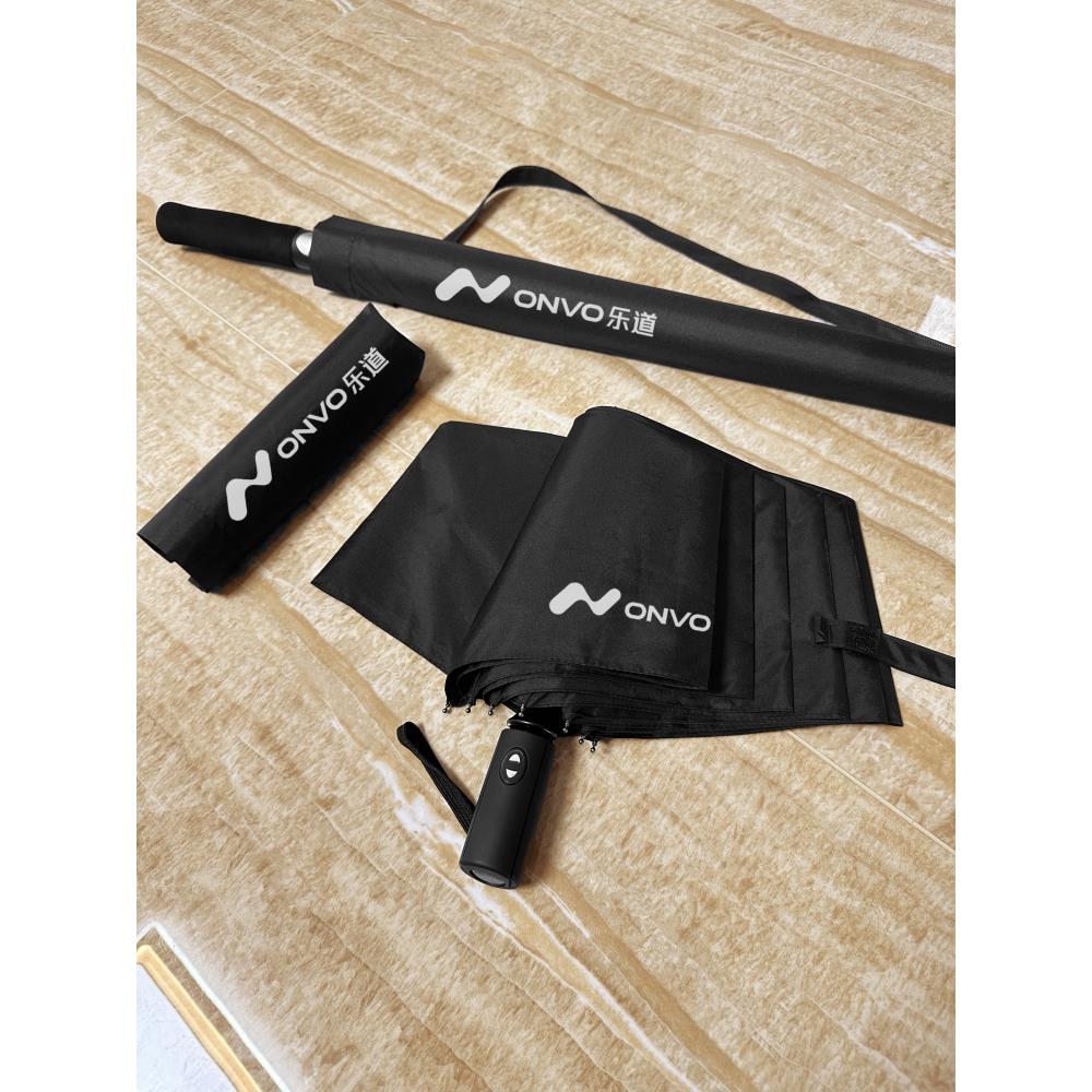 适合乐道车L60全厂自折叠伞长伞柄大原493S特动别定制Logo礼品