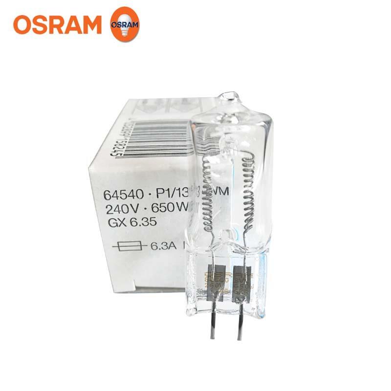 欧司朗/影Osr影am28675240V650W高压卤素灯6454视卤0素灯泡电灯泡