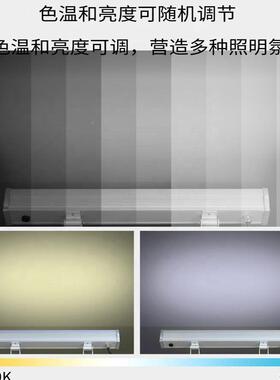 DMXRRGBled洗墙灯智能A6PP控制24WRGB洗墙GB水CCT防IP6户外建筑照