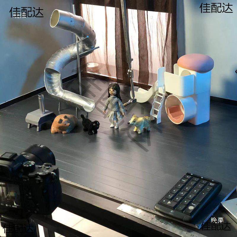 /Y轴升降支架定格动拍摄万向支架443款人固定器画偶臂长X50