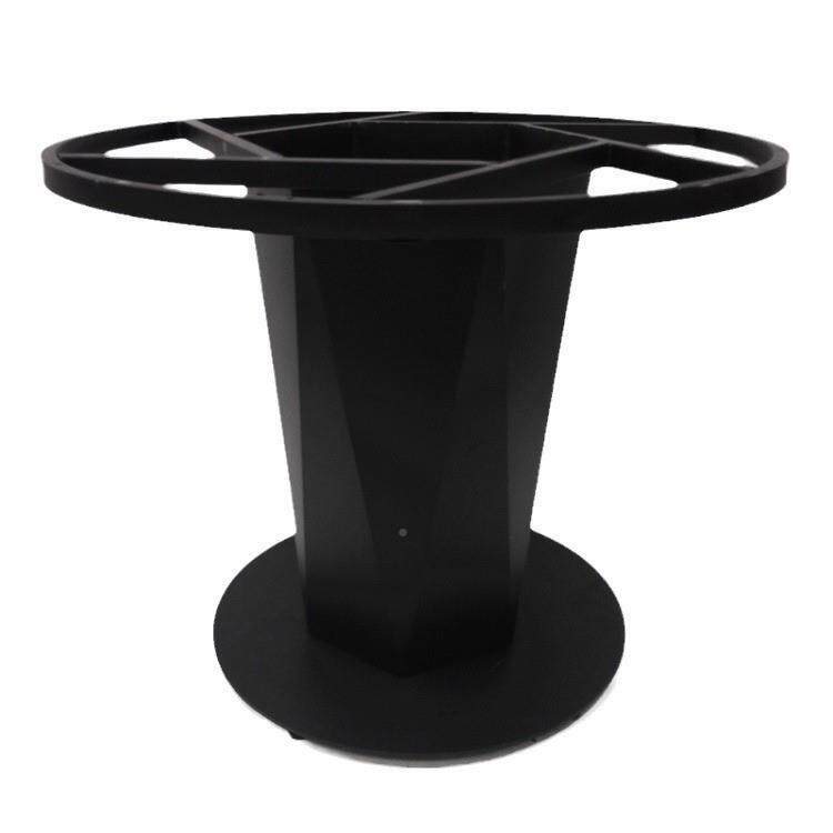 西餐厅铁台脚厅大圆桌餐桌铸架酒店JST-TJ-1桌餐脚大圆桌架底座子