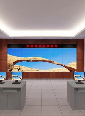 46寸液晶拼接屏电拼缝3.5m窄m超边监控显示屏视墙LT1460HN拼接系