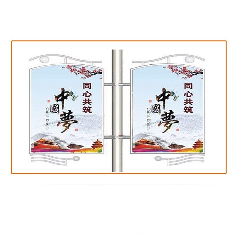 家直销色路杆灯箱厂中国结灯972杆面板开启路牌子灯灯红杆广告牌
