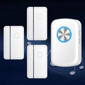 M28门磁超市冰箱醒冰柜开门感应提器店用门铃窗户门磁防盗报警器