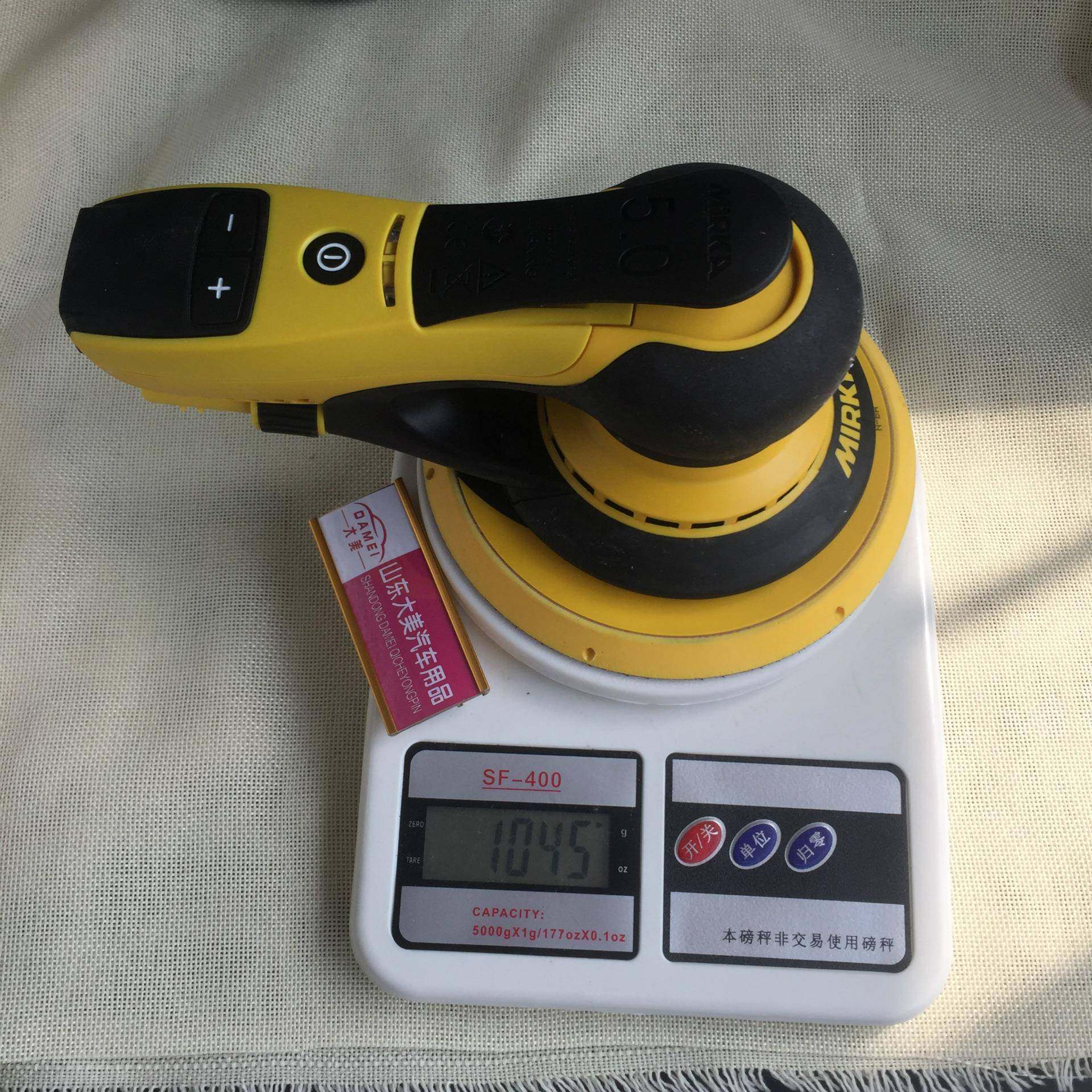 芬兰摩砂CAX卡电动打机汽车腻子圆盘纸干磨机6磨寸150mm20VM2IRKA