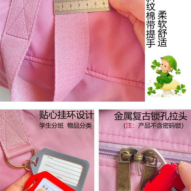 水新品被子理收纳袋加防幼儿园装被褥的大厚袋子手提衣服bbmmNL00