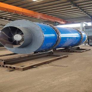 工业铁屑滚筒烘干机矿水渣粉回转烘机不FOE锈钢三回程烘干干机