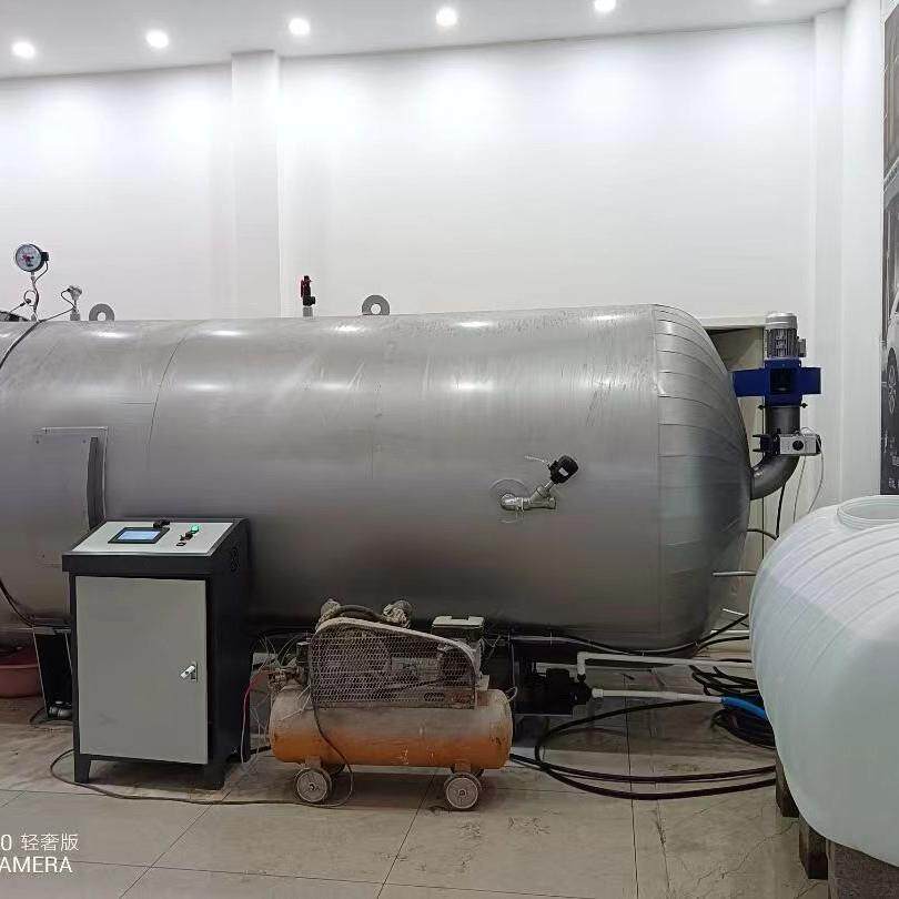 高温不锈钢蒸纱机高KIM压定型机厂空高压真窗帘型机家定直售