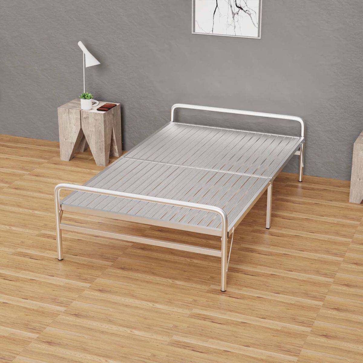 0CJI4不锈钢折床午休简易成人家用单人床室外客房叠3米客厅1便携