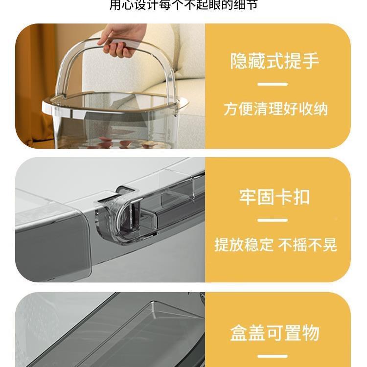 544泡脚洗桶家用脚盆塑料过小腿保温便宿携洗脚桶舍厚泡脚深加泡