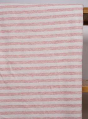 厂家a类精梳棉条布料条彩色织针织棉面料素色4s棉针0织YGG纹单面