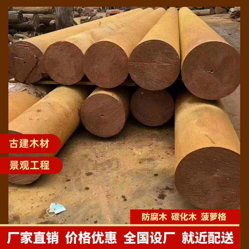 家厂直供防防腐木萄架廊架铁杉木方室外UBE腐木樟子松庭院葡地板