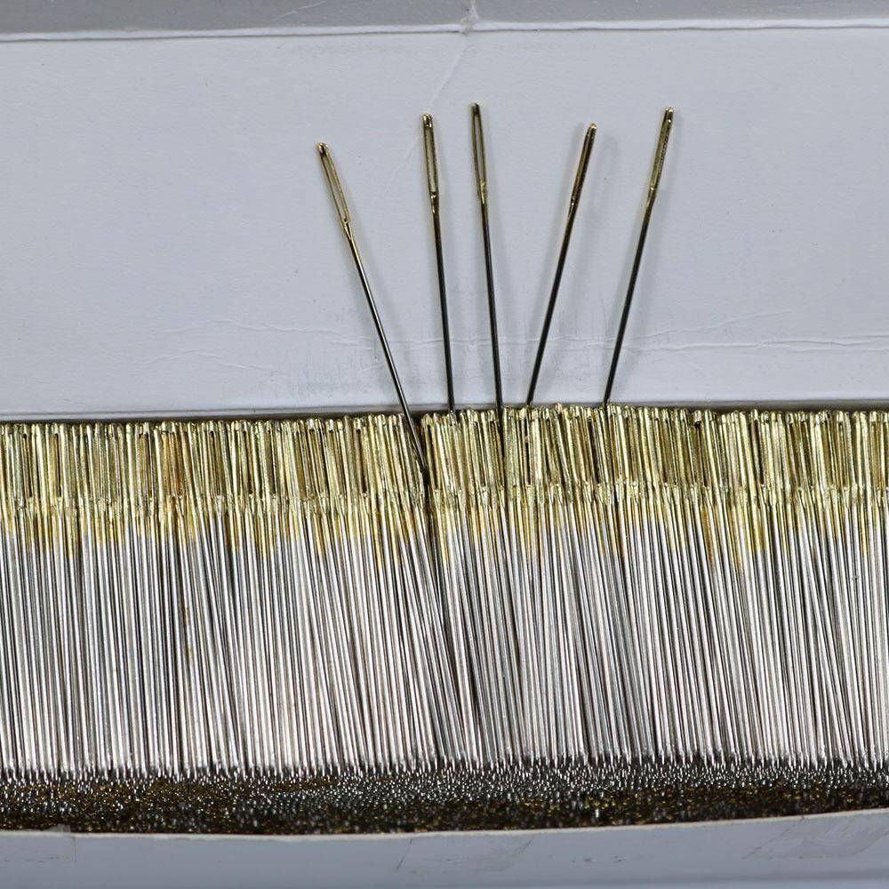 厂家直供24#2DFM6#金尾十字绣金尾针钝头针绣花针刺绣针线工针具