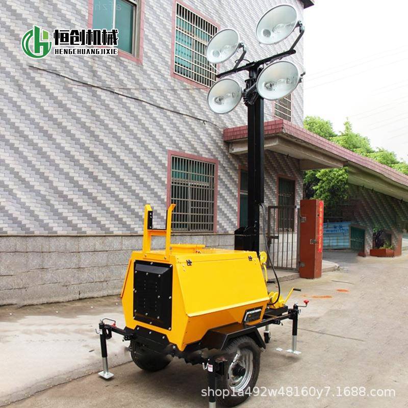 国债移灯动照明车全自动照遥控升齐全降卤素灯车应急险防抢汛消防