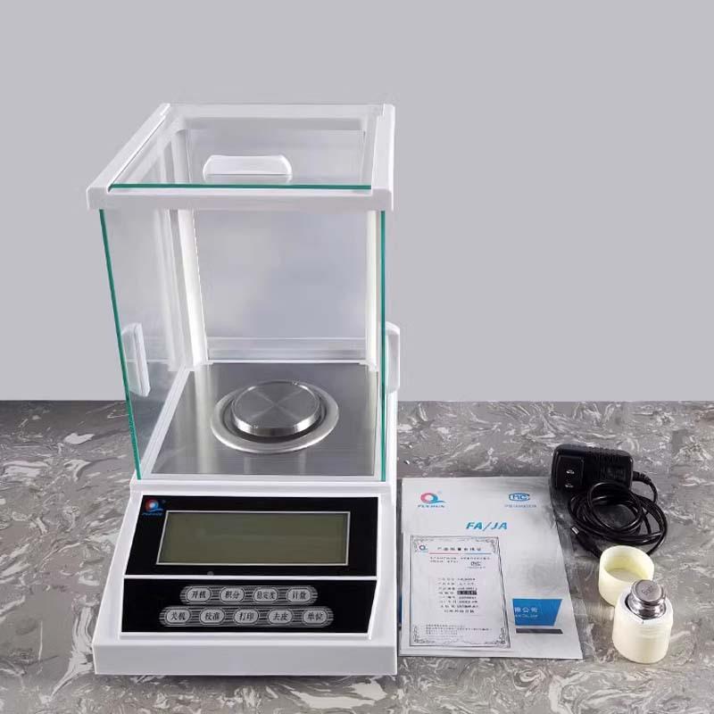 FA204电子分析天平2g万分之一00.1m0FA2004g0高精度电子天平实验