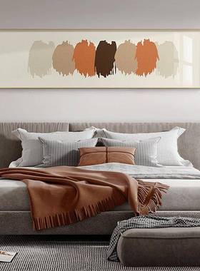 北术欧风卧室客厅装饰横画壁床头墙挂画款SQ5051抽象线条艺沙发背