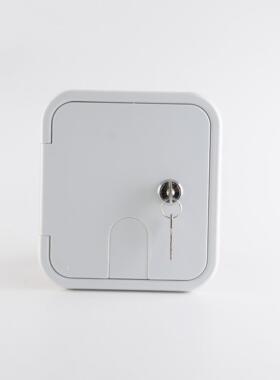 J舱06CH1801L454美房车门式电源线出线口防雨黑色白色带钥匙