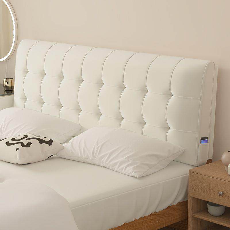 床VSI头靠垫床头板软包榻榻米简床s头罩现代人约in双大靠背垫可拆