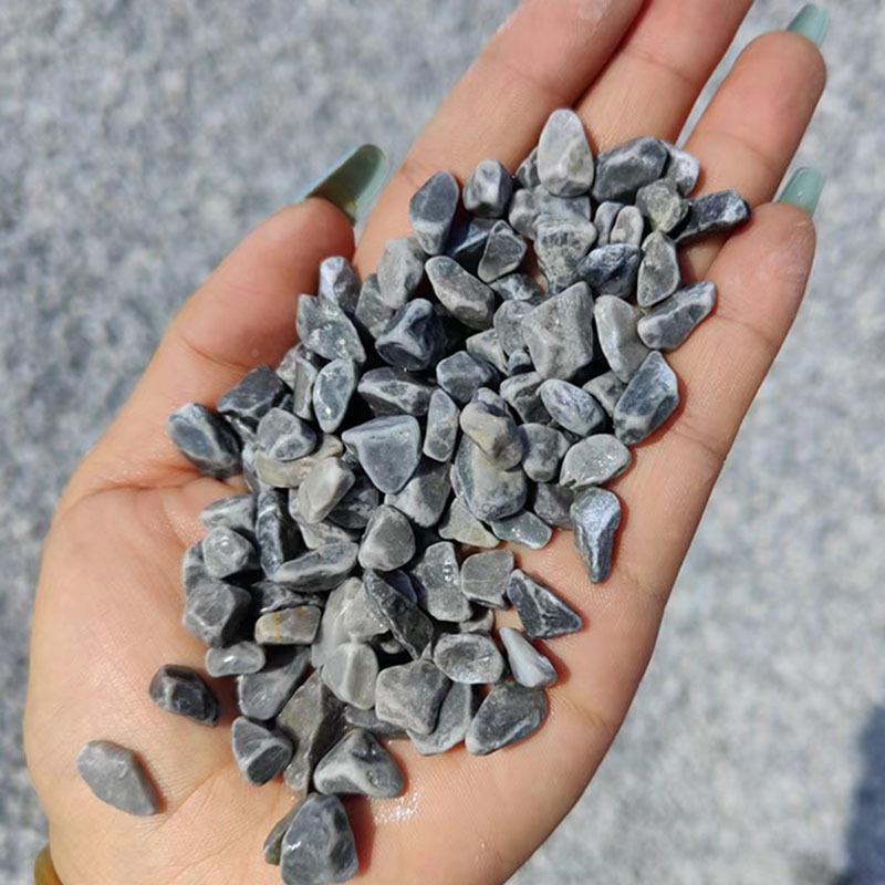 磨水洗石庭院绿化842用用灰色石子造景铺面水石碎石