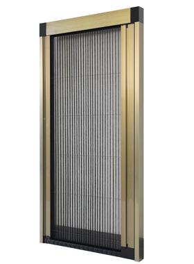 叠优诗曼纱折推拉定移SCYM门两用无轨隐形防蚊窗门帘卧室阳台隔断