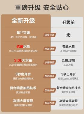 JMY集觅即21538热式机饮水机桌面台式小型直E饮饮水器加烧热一体