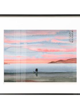 张乐陆x仟象映画 风现代艺术玄关画 装饰画民宿店酒挂画简约0886